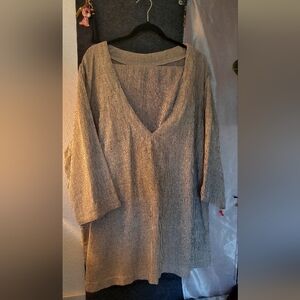 Silhouette Grey V-Neck Tunic
